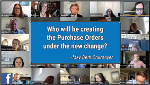 Who will be creating the Purchase Orders under the new change?